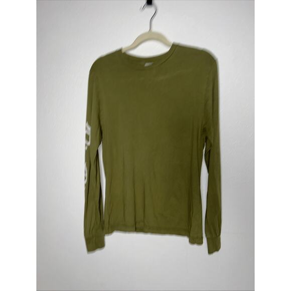 RIPNDIP Shirt Mens Small Green Merna Lisa Mona L/S Back Graphic T-Shirt - Picture 1 of 6